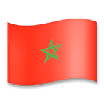 🇲🇦 Emoji Bandera: Marruecos en LG G5.