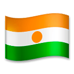 🇳🇪 Emoji Bandeira: Níger na LG G5.