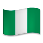 🇳🇬 Emoji Bandera: Nigeria en LG G5.