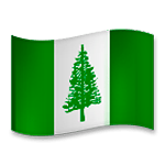 🇳🇫 Emoji Bandera: Isla Norfolk en LG G5.