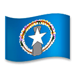 🇲🇵 Emoji Flagge: Nördliche Marianen LG G5.