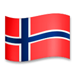 🇳🇴 Emoji Flagge: Norwegen LG G5.