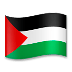🇵🇸 Emoji Bandera: Territorios Palestinos en LG G5.