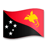 🇵🇬 Emoji Bandera: Papúa Nueva Guinea en LG G5.