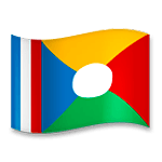 🇷🇪 Emoji Flagge: Réunion LG G5.