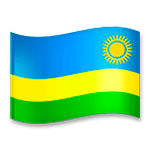 🇷🇼 Emoji Bandera: Ruanda en LG G5.