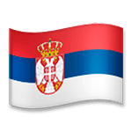 🇷🇸 Emoji Bandera: Serbia en LG G5.
