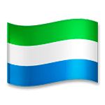 Émoji 🇸🇱 Drapeau : Sierra Leone sur LG G5.