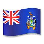 🇬🇸 Emoji Bandera: Islas Georgia Del Sur Y Sandwich Del Sur en LG G5.