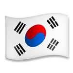 🇰🇷 Emoji Bandera: Corea Del Sur en LG G5.