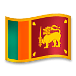 🇱🇰 Emoji Bandeira: Sri Lanka na LG G5.