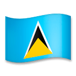 Emoji 🇱🇨 Bandiera: Saint Lucia su LG G5.