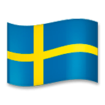 🇸🇪 Emoji Bandera: Suecia en LG G5.