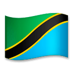 🇹🇿 Emoji Bandeira: Tanzânia na LG G5.