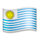 🇺🇾 Emoji Bandeira: Uruguai na LG G5.