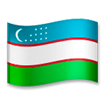 🇺🇿 Emoji Bandera: Uzbekistán en LG G5.