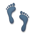 👣 Emoji Fußabdrücke LG G5.
