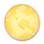 Emoji 🌕 Luna Piena su LG G5.