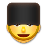 💂 Emoji Wachmann/Wachfrau LG G5.