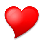 🎔 Emoji Herz nach links gerichtet LG G5.