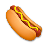 🌭 Emoji Cachorro-quente na LG G5.