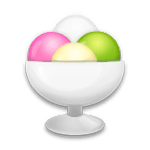 Emoji 🍨 Coppa Di Gelato su LG G5.