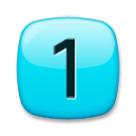 Emoji 1️⃣ Tasto: 1 su LG G5.