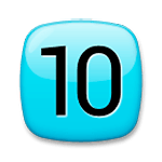 Emoji 🔟 Tasto: 10 su LG G5.