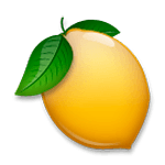 🍋 Emoji Zitrone LG G5.