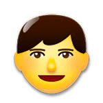 👨 Emoji Hombre en LG G5.