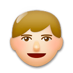 👨🏼 Emoji Hombre: Tono De Piel Claro Medio en LG G5.