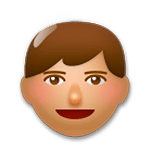 👨🏽 Emoji Hombre: Tono De Piel Medio en LG G5.