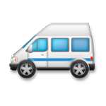 🚐 Emoji Minibús en LG G5.