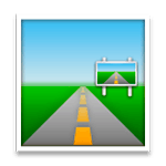 🛣️ Emoji Autopista en LG G5.