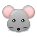 Emoji 🐭 Muso Di Topo su LG G5.