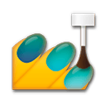 💅 Emoji Esmalte De Unha na LG G5.