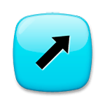 Emoji ↗️ Freccia Rivolta Verso Destra Che Punta In Alto su LG G5.