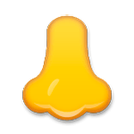👃 Emoji Nariz en LG G5.