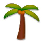 Emoji 🌴 Palma su LG G5.