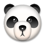 🐼 Emoji Panda en LG G5.