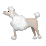 🐩 Emoji Poodle na LG G5.