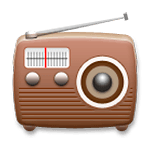 Emoji 📻 Radio su LG G5.