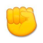 ✊ Emoji Puño En Alto en LG G5.