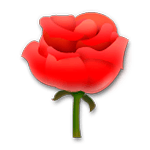 🌹 Emoji Rosa na LG G5.