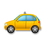 Emoji 🚕 Taxi su LG G5.