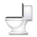 Émoji 🚽 Toilettes sur LG G5.
