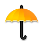 ☂️ Emoji Sombrinha Aberta na LG G5.