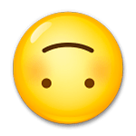 🙃 Emoji Cara Al Revés en LG G5.
