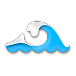 🌊 Emoji Ola De Mar en LG G5.