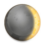 Émoji 🌒 Lune Croissante sur LG G5.